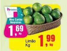 Negreiros Limão kg oferta