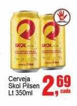 Negreiros Cerveja skol pilsen oferta