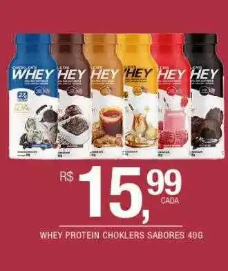 DB Supermercados Whey protein choklers sabores oferta