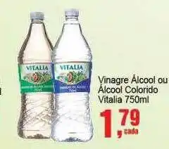 Vinagre álcool ou álcool colorido vitalia