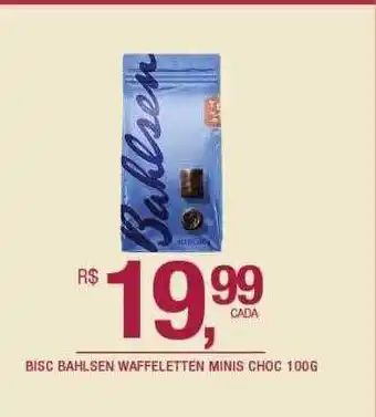 DB Supermercados Bisc bahlsen waffeletten minis choc oferta