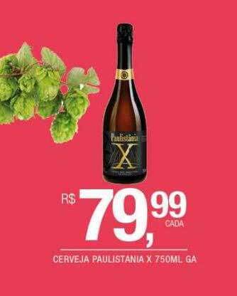 DB Supermercados Cerveja paulistania oferta