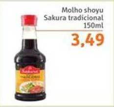 Sonda Molho shoyu sakura tradicional oferta