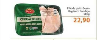 Sonda Filé de peito seara orgânico bandeja oferta