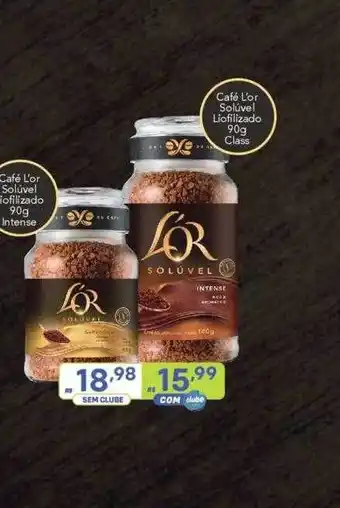 Prezunic Café l'or solúvel liofilizado oferta