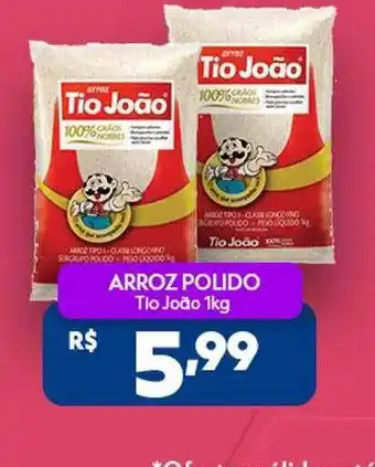 Arroz polido tio joão