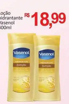Loção hidratante vasenol