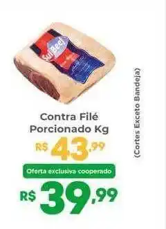 Coocerqui Contra filé porcionado kg oferta