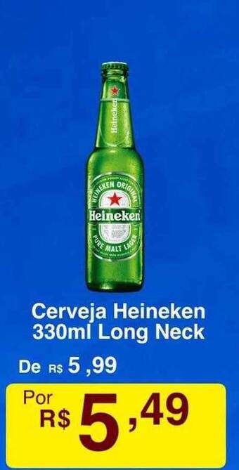 VN Autosserviço Cerveja heineken long neck oferta