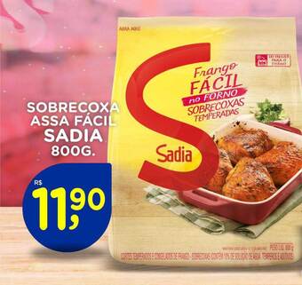 Andorinha Hipermercado Sobrecoxa assa fácil sadia oferta