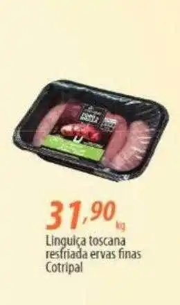 Linguiça toscana resfriada ervas finas cotripal