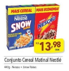 Supermercados Condor Conjunto Cereal Matinal Nestlé 440g oferta
