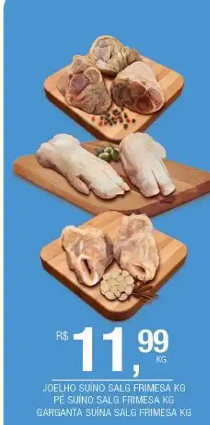 DB Supermercados Joelho suino oferta