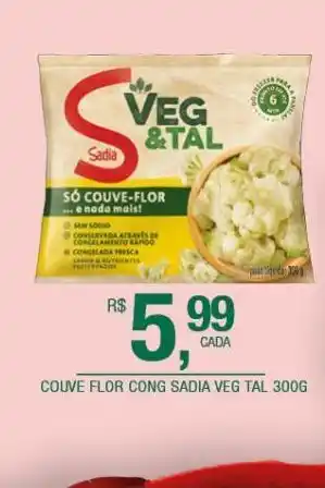 DB Supermercados Couve flor congelados sadia oferta