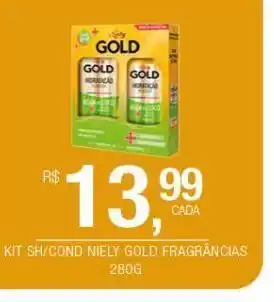 DB Supermercados Kit shampoo/condicionador niely goldo oferta