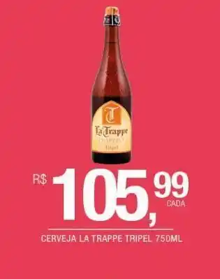 DB Supermercados Cerveja la trappe 750ml oferta