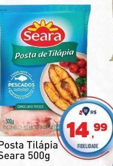 Tonin Superatacado Posta tilápia seara 500g oferta