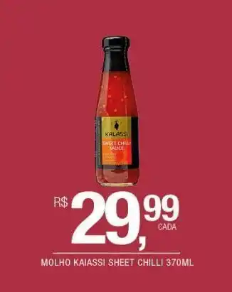 DB Supermercados Molho kaiassi sheet chilli 370ml oferta