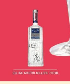 DB Supermercados Gin ing martin millers 700ml oferta
