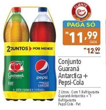Supermercados Condor Conjunto Guaraná Antarctica + Pepsi Cola oferta
