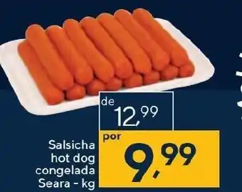 Coop Salsicha hot dog Congelada Seara 1kg oferta