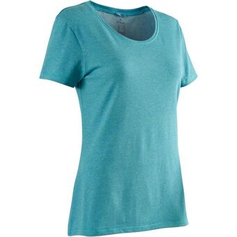 Camiseta feminina regular 500