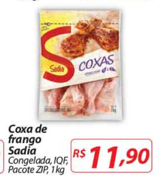 Nacional Coxa de Frango Sadia 1kg oferta