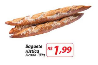Baguete Rustica 100g