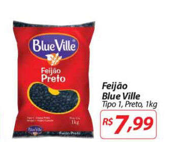 Feijao Blue Ville 1kg