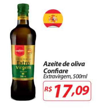 Nacional Azeite de Oliva Confiare 500ml oferta
