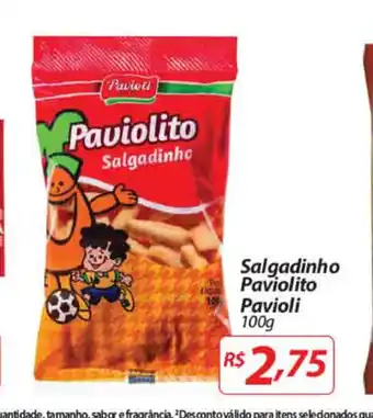 Nacional Salgadinho Paviolito Pavioli 100g oferta