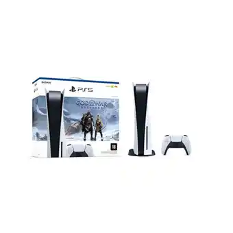 Fujioka Console sony playstation 5 + god of war ragnarok | branco / preto oferta