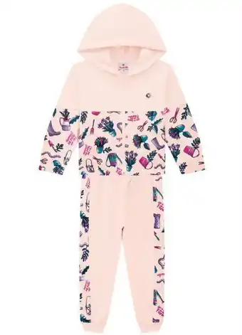 Posthaus Brandili - conjunto infantil menina de plantinhas rosa oferta