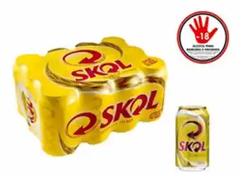 Atacado Máximo Cerveja skol lata 12x350ml oferta