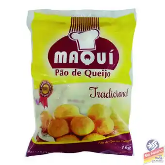 Supermercados Santa Helena Pao de queijo maqui trad 1kg oferta