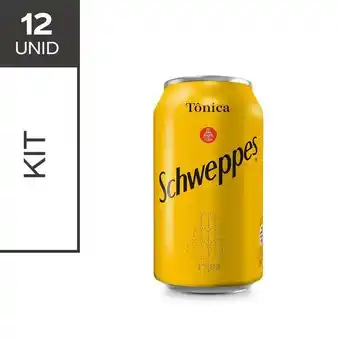 Pão de Açúcar Kit 12 unidades de tônica schweppes regular 350ml oferta