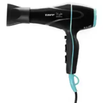 Novo Mundo Secador de cabelo taiff , 3 temperaturas, 2 velocidades, 2000w, preto - style oferta