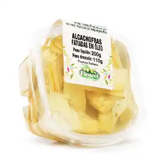 Alcachofra em óleo em fatias italiana ficacci 110g