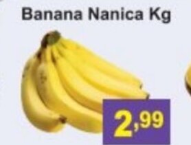 Calvo Atacadista Banana Nanica 1kg oferta