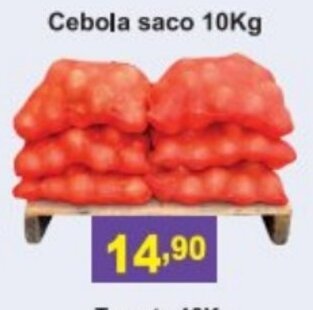 Calvo Atacadista Cebola saco 10kg oferta