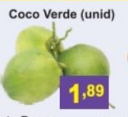 Calvo Atacadista Coco Verde Unid. oferta