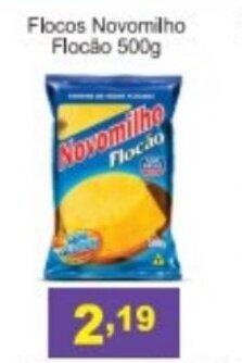Calvo Atacadista Flocos Novomilho Flocao 500g oferta
