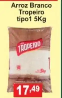 Calvo Atacadista Arroz Branco Tropeiro tipo1 5kg oferta