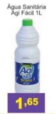 Calvo Atacadista Agua Sanitaria Agi Facil 1L oferta