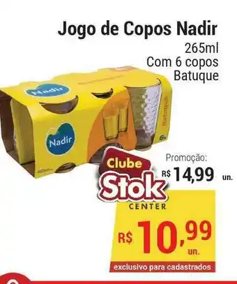 Joho De Copos Nadir 265ml