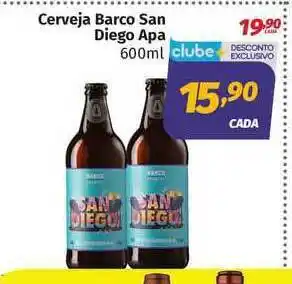 Cerveja Barco San Diego Apa 600ml