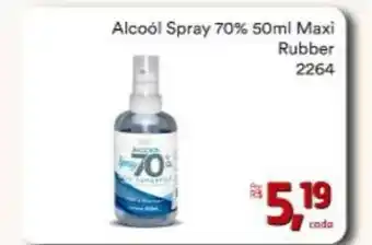 Alcoól Spray 70¨% Maxi Rubber