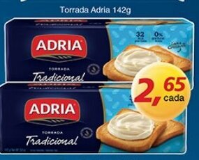 Supermercados Guanabara Torrada Adria 142g oferta