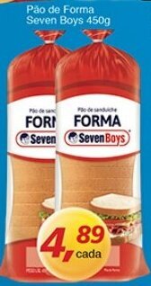 Supermercados Guanabara Pao de Forma Seven Boys 450g oferta