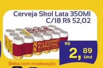 Cerveja skol lata c-18